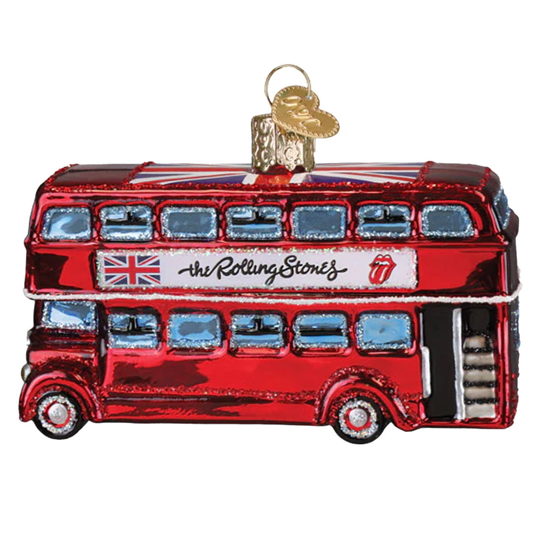 The Rolling Stones - The Rolling Stones British Bus Ornament