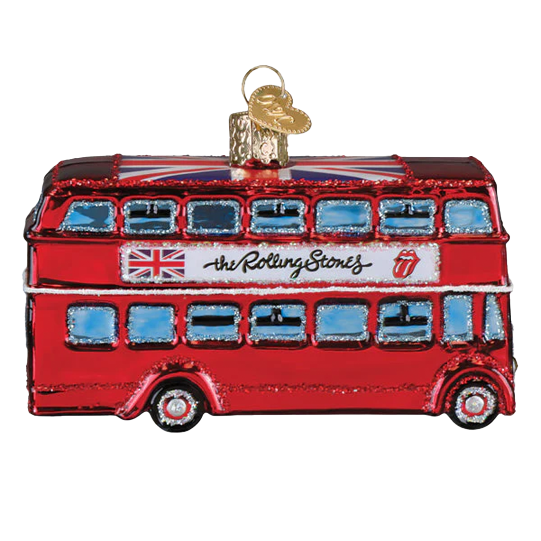 The Rolling Stones - The Rolling Stones British Bus Ornament