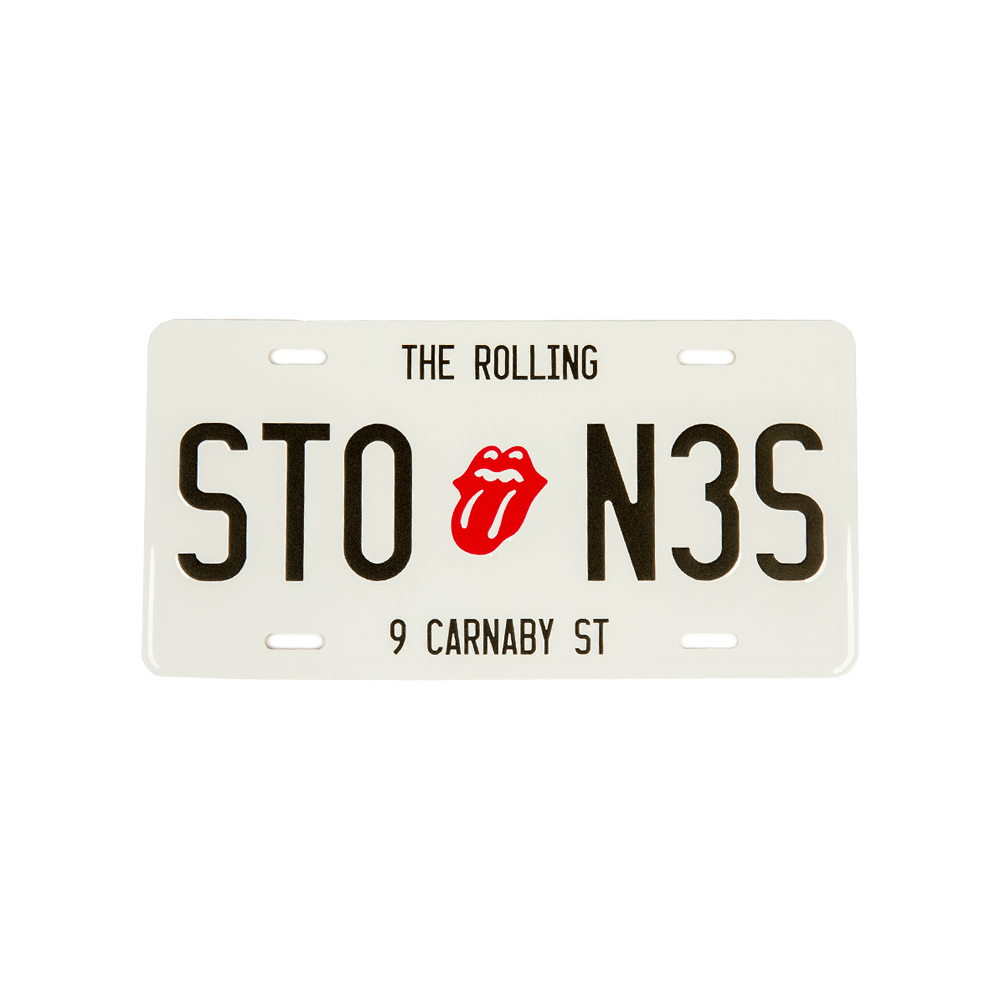 RS No. 9 - Stones Novelty License Plate