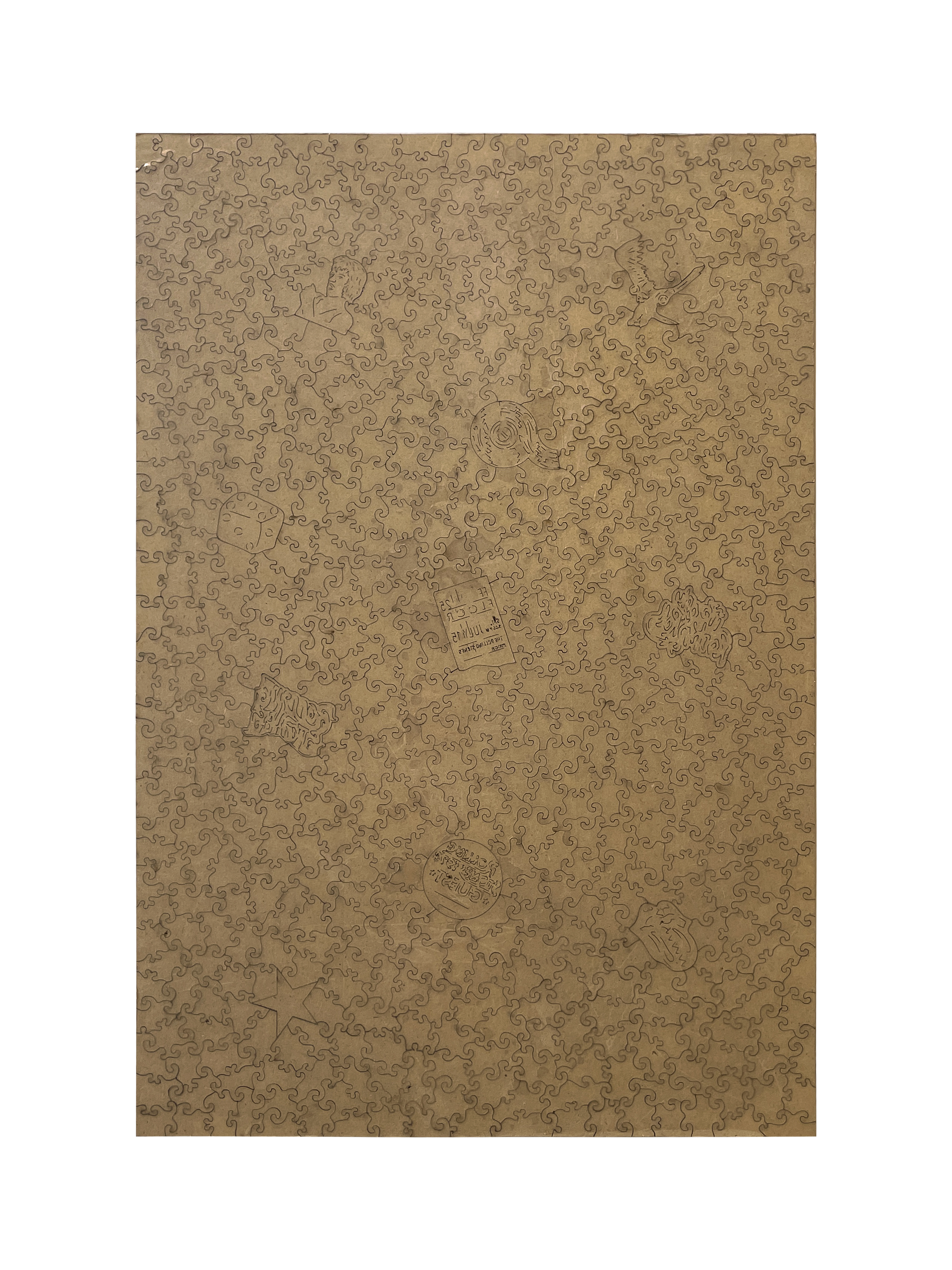 The Rolling Stones - ROCK & ROLL COLLAGE PUZZLE