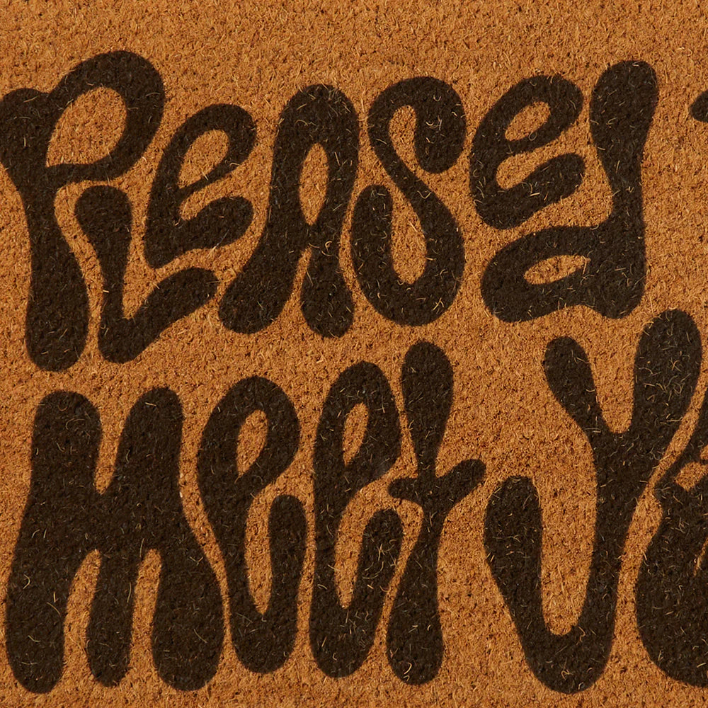 RS No. 9 - Stones Tongue Pleased To Meet You Doormat