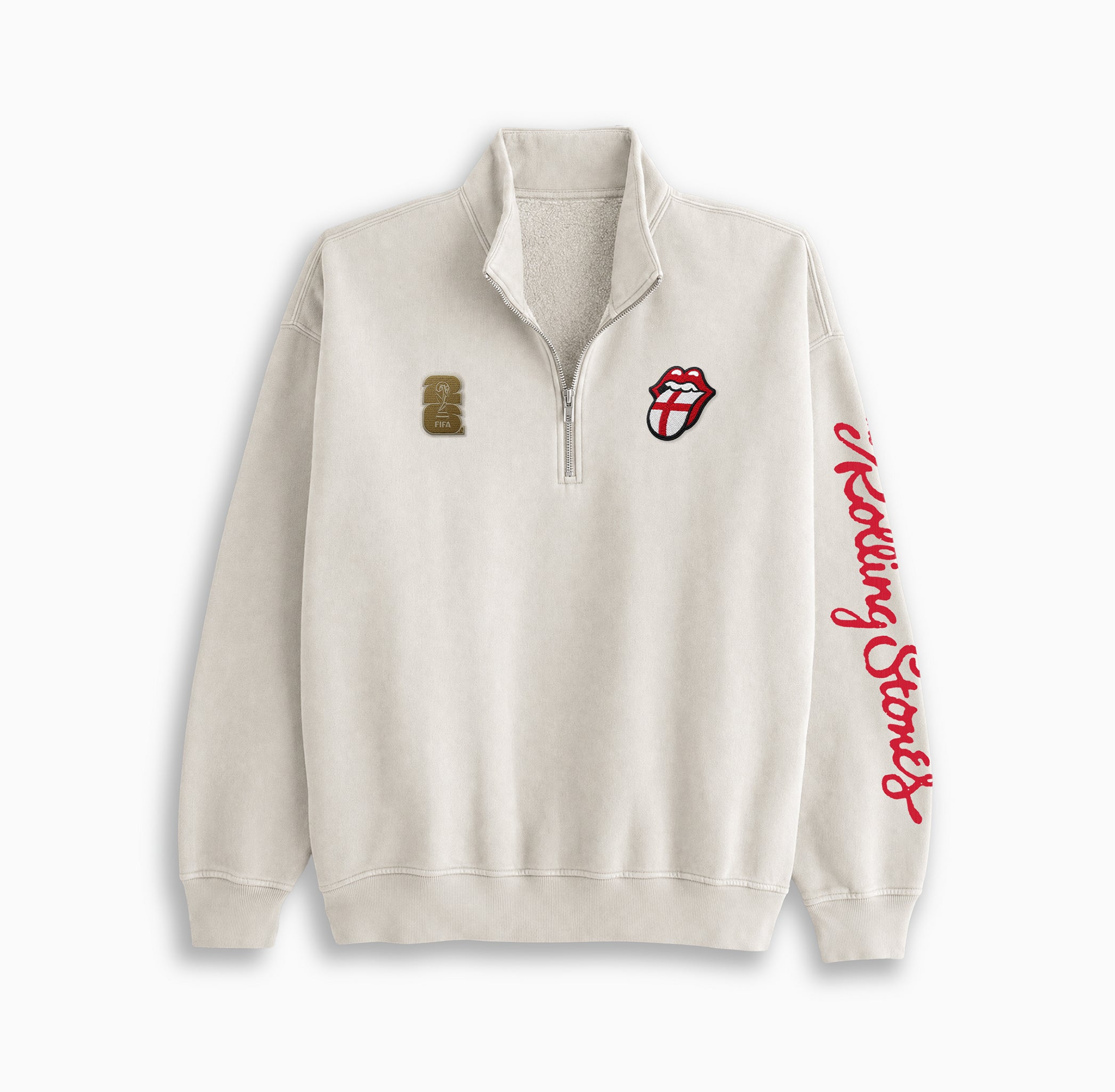 The Rolling Stones - The Rolling Stones x FIFA World Cup 2026™  England Quarter Zip