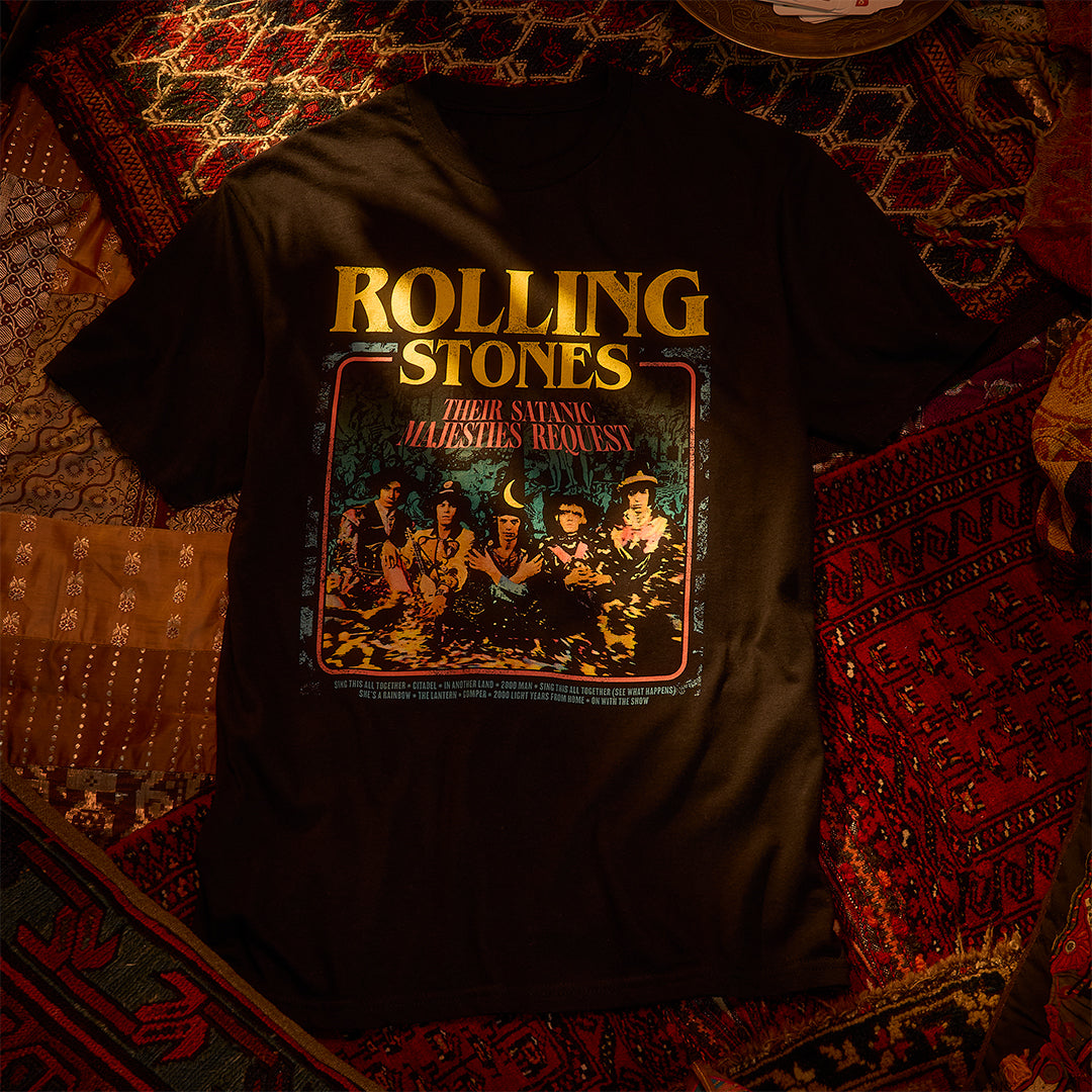 The Rolling Stones - Their Satanic Majesties Request Graphic T-Shirt