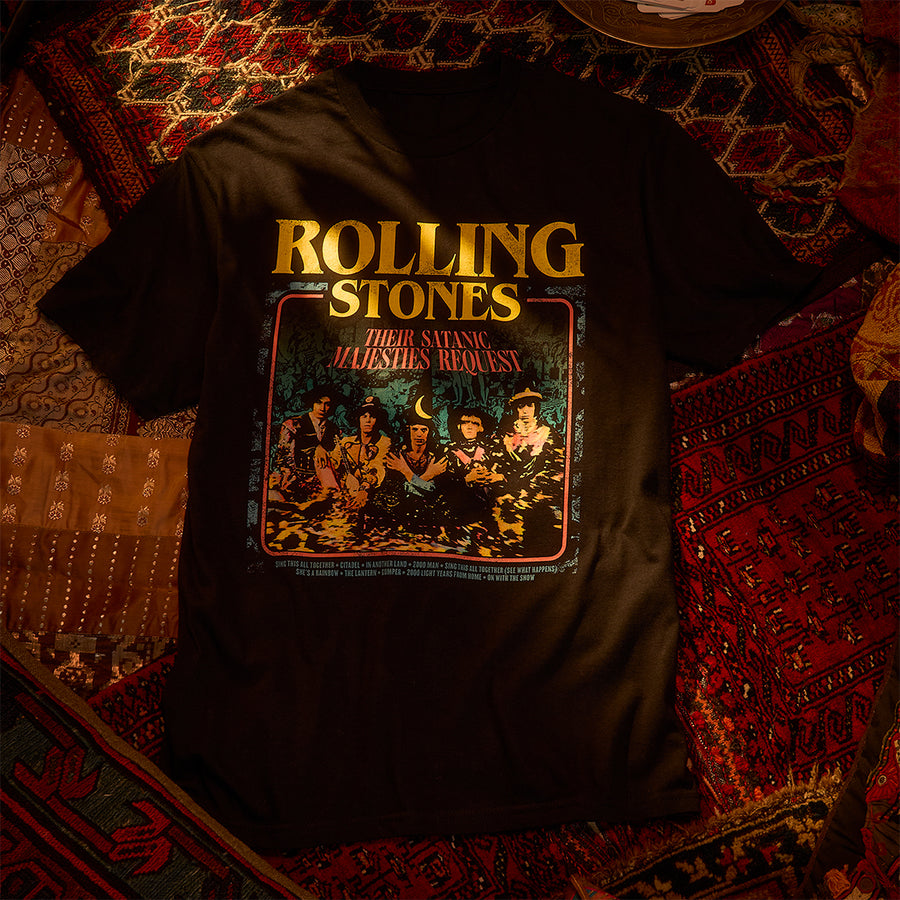 The Rolling Stones - Their Satanic Majesties Request Graphic T-Shirt