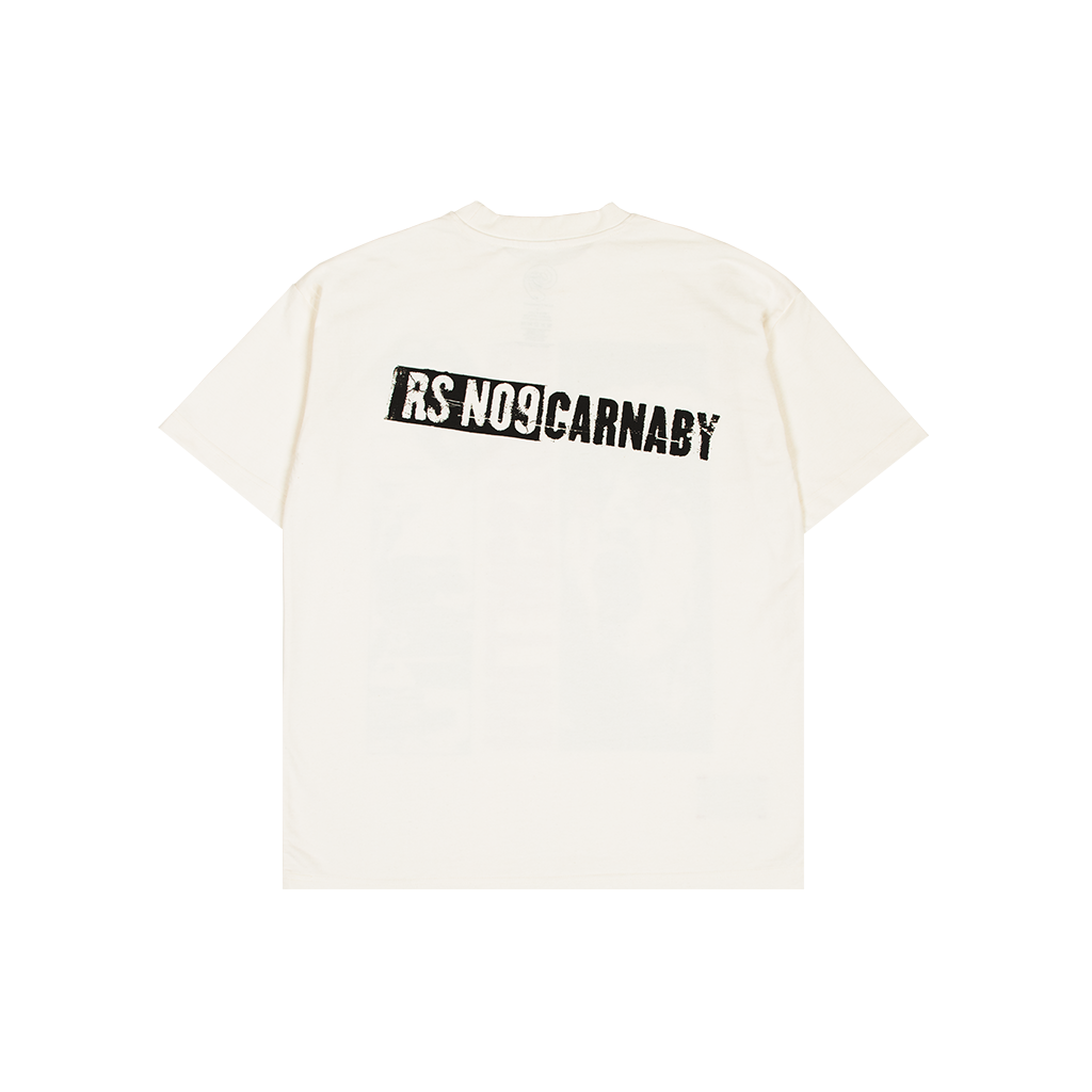 RS No. 9 - Rs No9 White Graphic T-Shirt