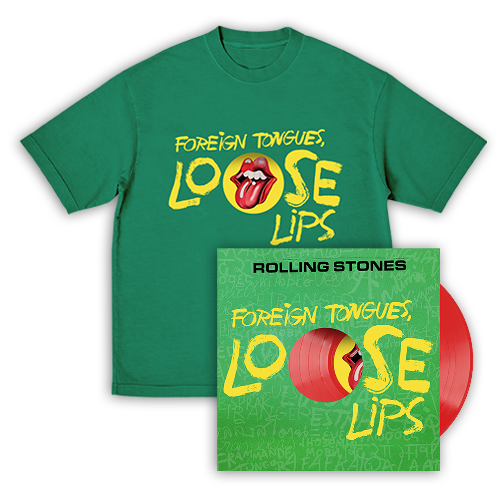Foreign Tongues, Loose Lips Vinyl & T-Shirt Bundle