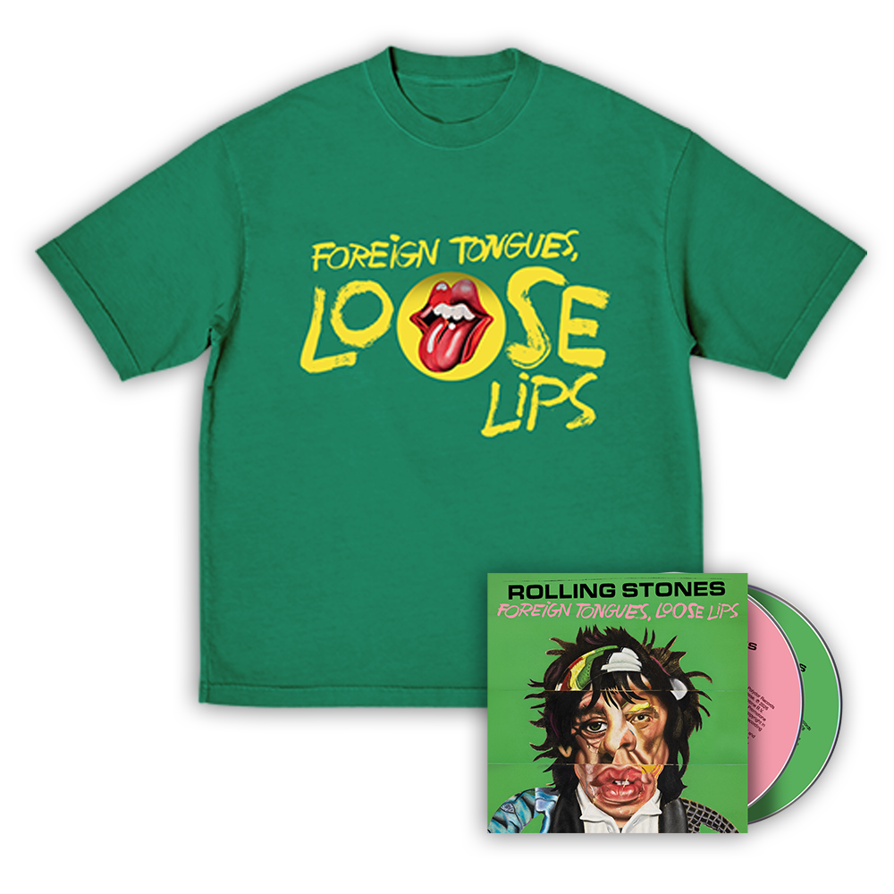 Foreign Tongues, Loose Lips CD & T-Shirt Bundle