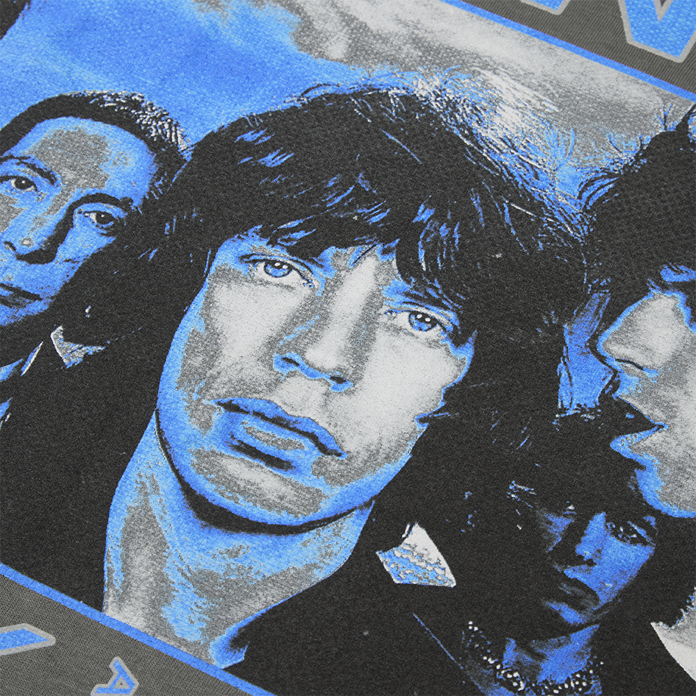 The Rolling Stones - Black and Blue Charcoal T-shirt