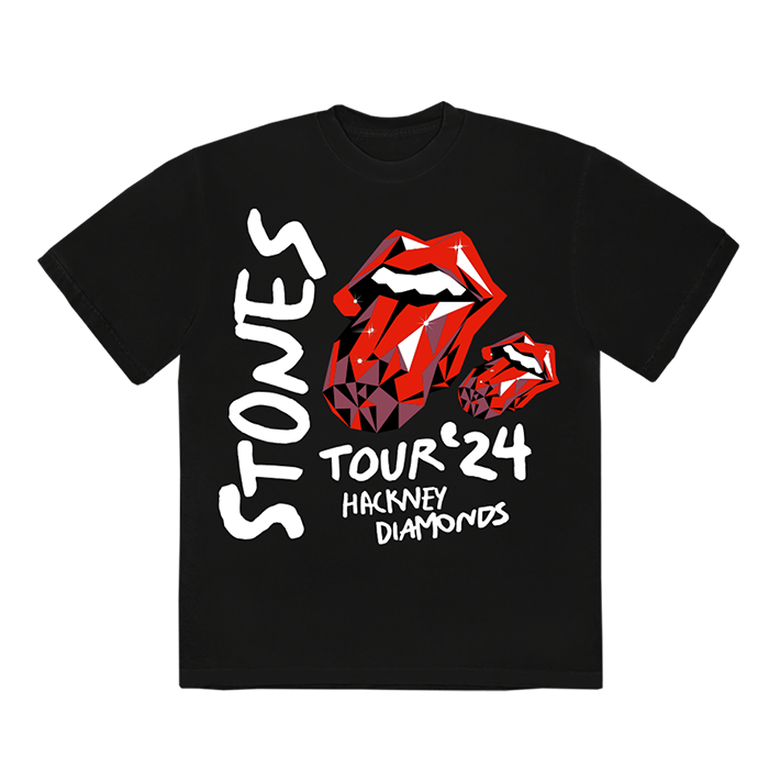 The Rolling Stones - Hackney Diamonds Tour Dateback T-shirt