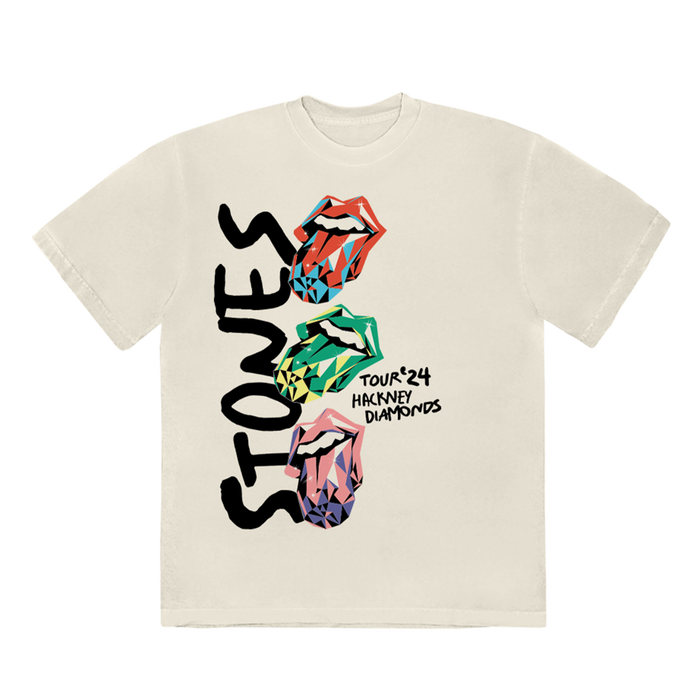 The Rolling Stones - Hackney Diamonds Tour Multi-Tongue T-Shirt