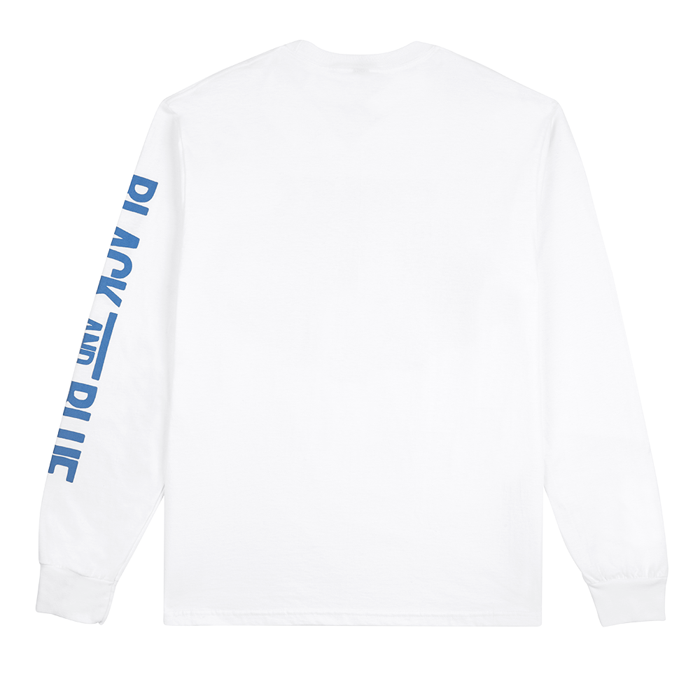 The Rolling Stones - Black and Blue White Longsleeve T-shirt