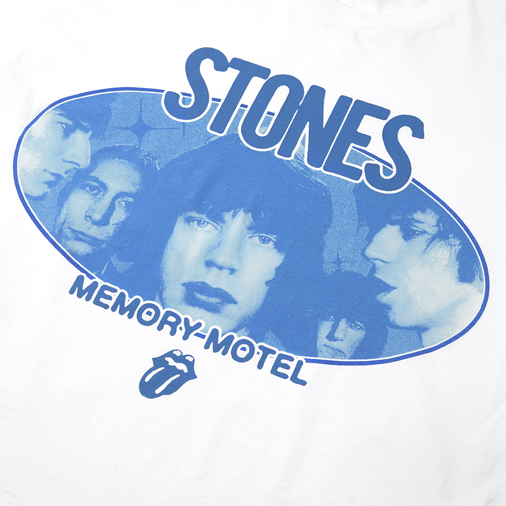 The Rolling Stones - Black and Blue White Longsleeve T-shirt
