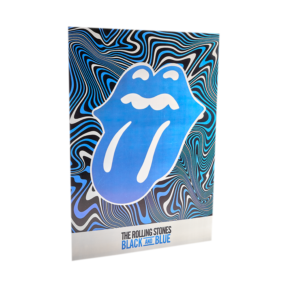The Rolling Stones - Black and Blue Lenticular Poster