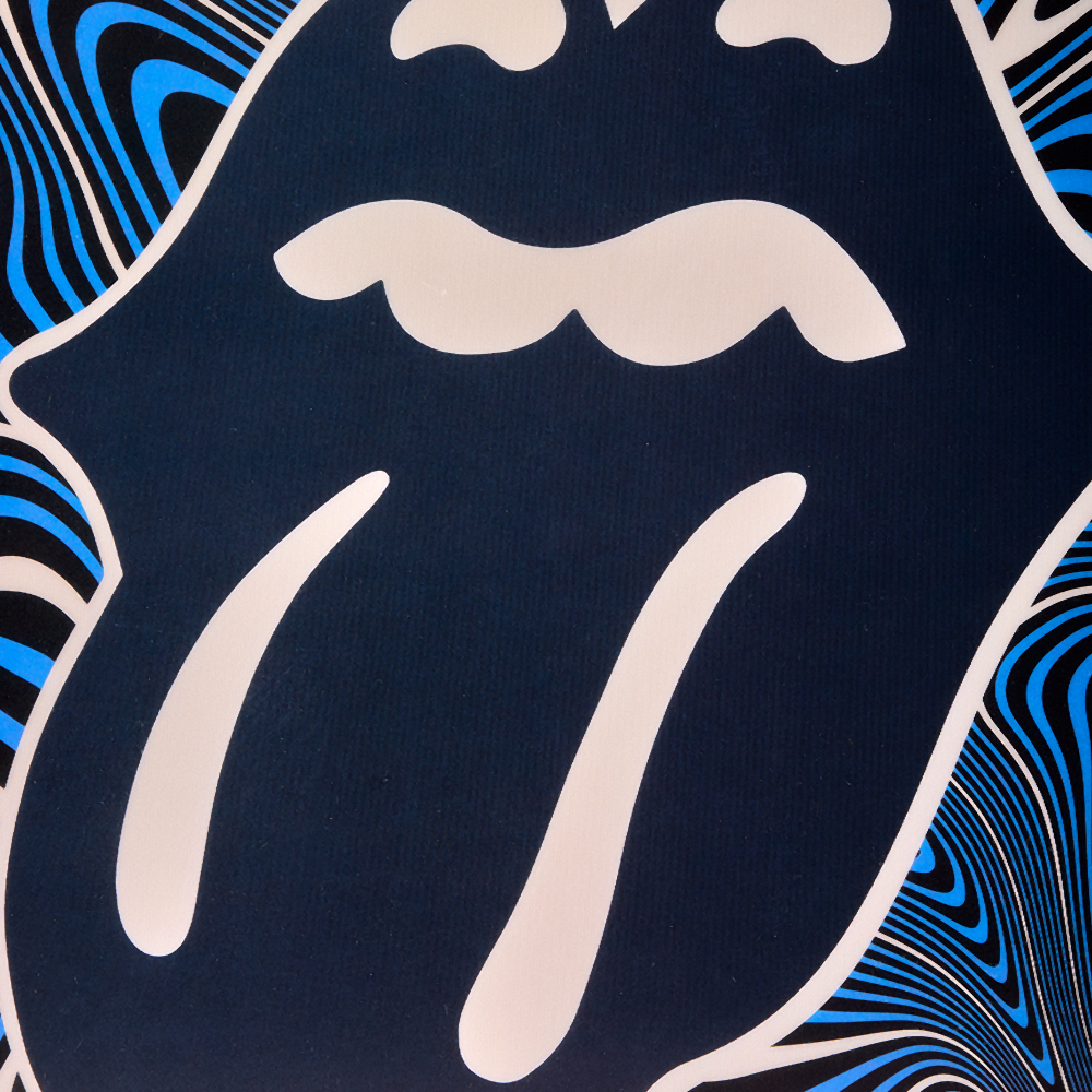 The Rolling Stones - Black and Blue Lenticular Poster