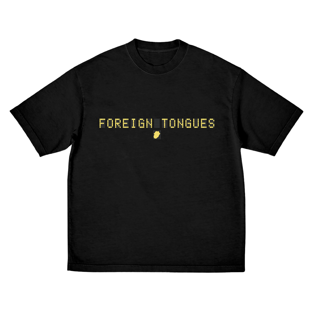 The Rolling Stones - Foreign Tongues Tracklist T-Shirt