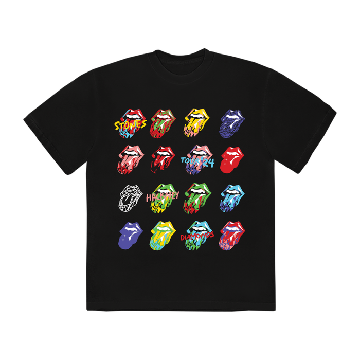 The Rolling Stones - Hackney Diamonds Tour Diamond Tongues T-Shirt