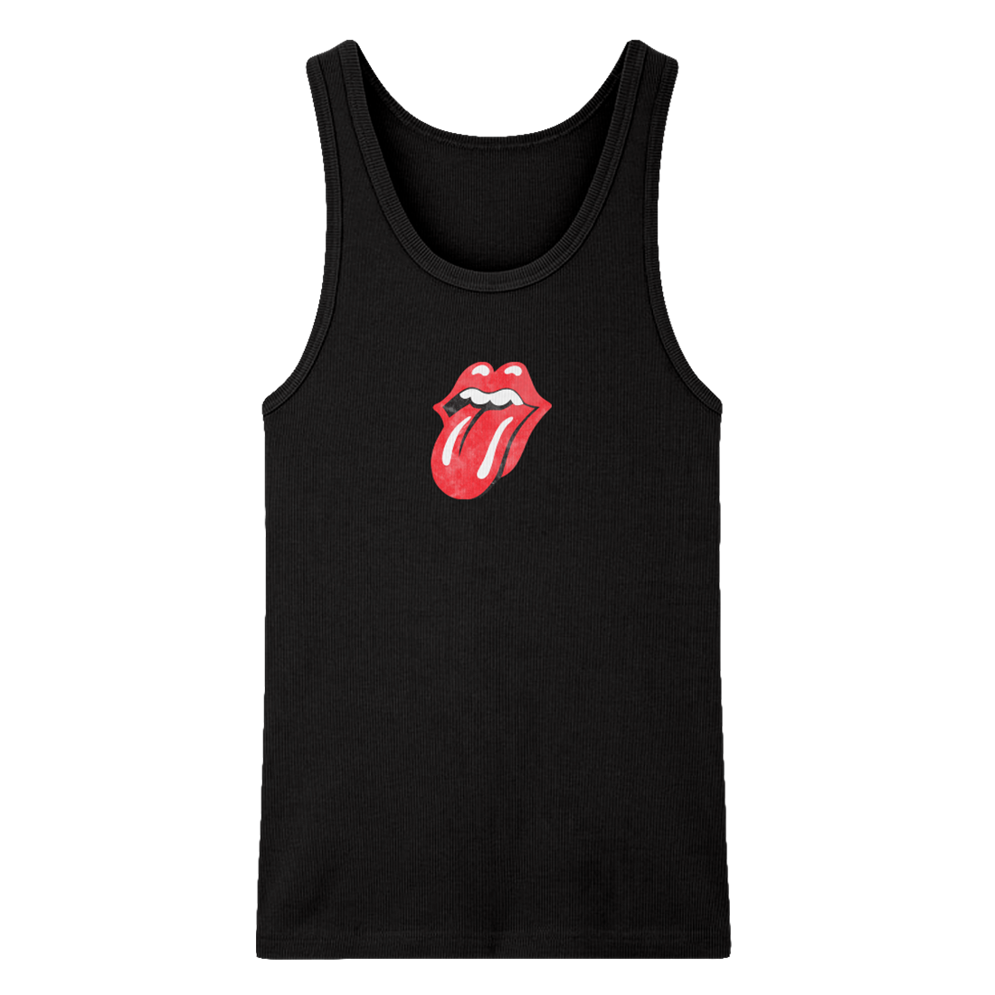 The Rolling Stones - Tongue Black Vest