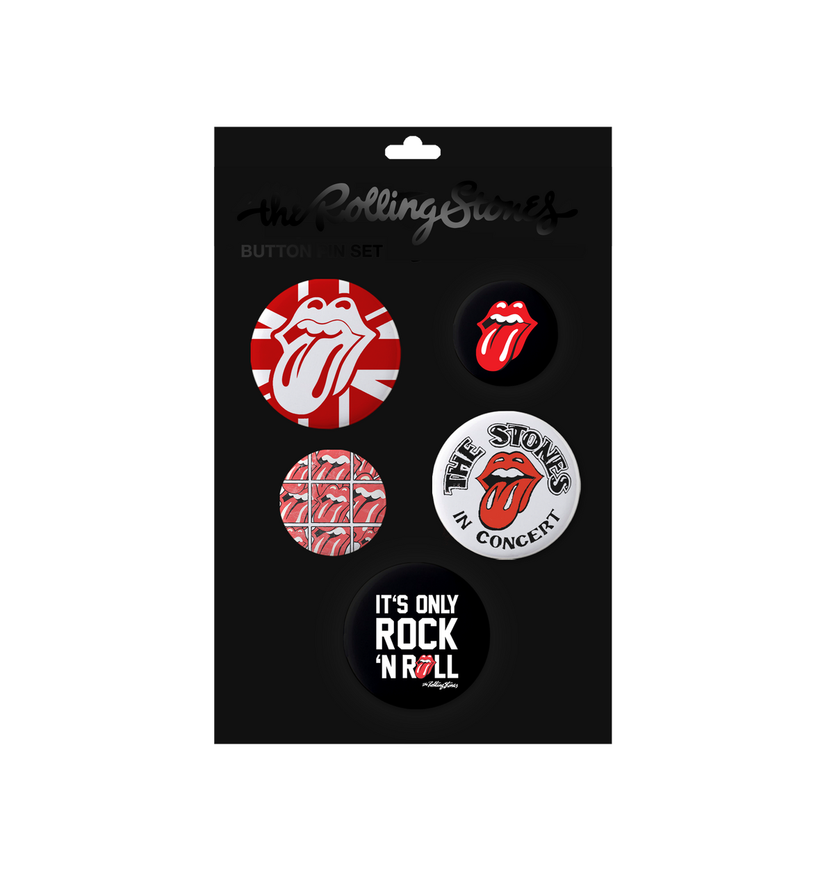The Rolling Stones - Stones Pin Badge Set