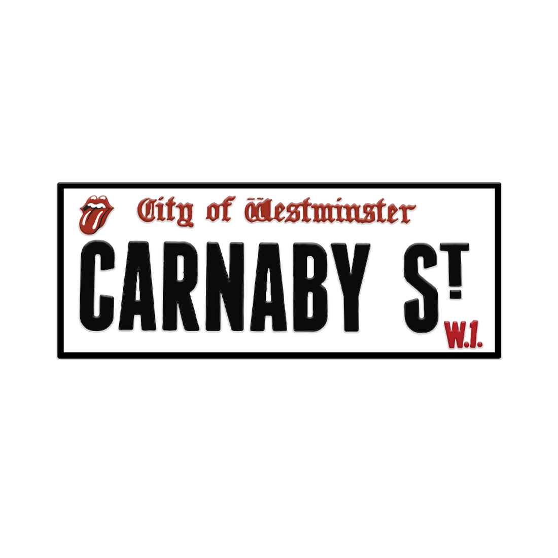 The Rolling Stones - Carnaby Street Sign