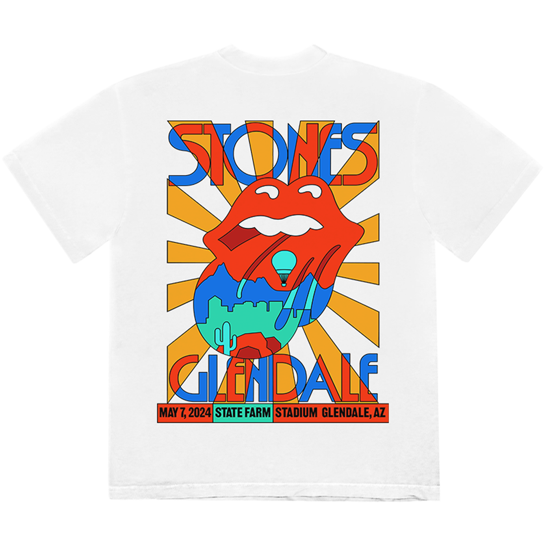 The Rolling Stones - Glendale, AZ 2024 T-Shirt
