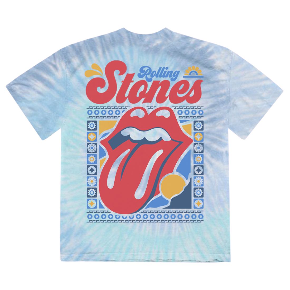 The Rolling Stones - TIE DYE SUMMER T-SHIRT