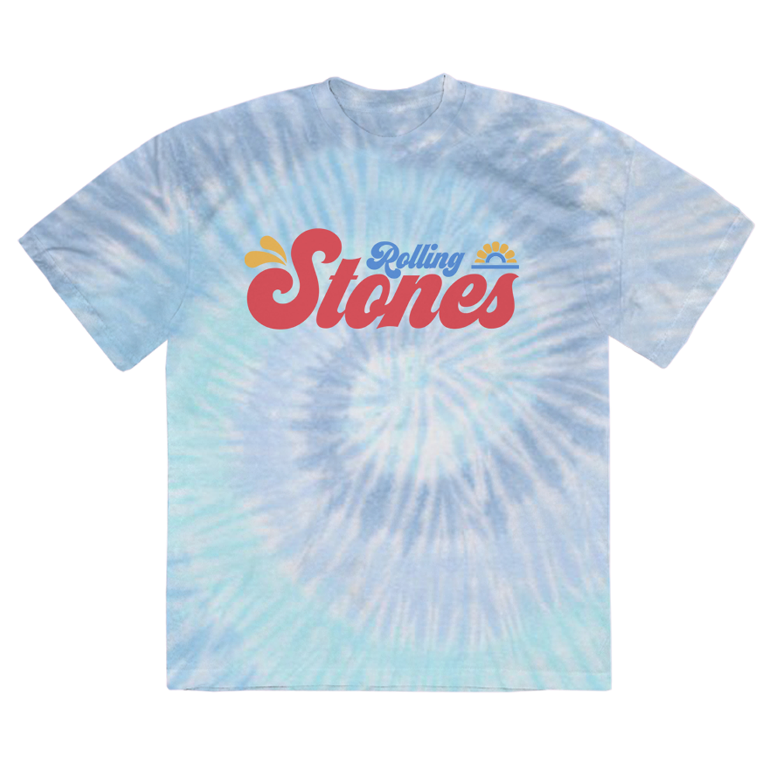 The Rolling Stones - TIE DYE SUMMER T-SHIRT
