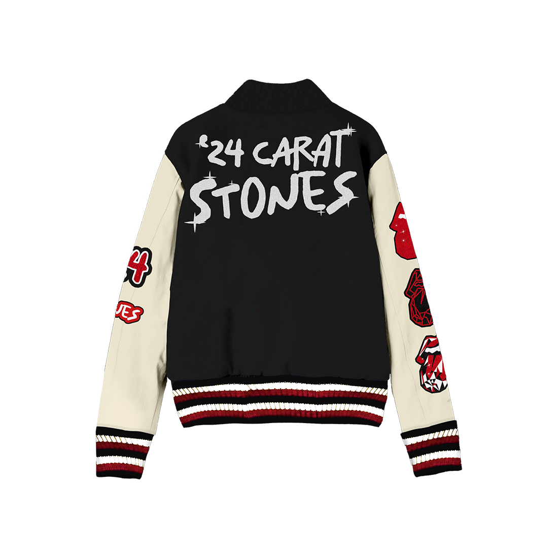 Limited Edition Numbered Hackney Diamonds Varsity Jacket - The Limited Edition Numbered Hackney Diamonds Varsity Jacket - The