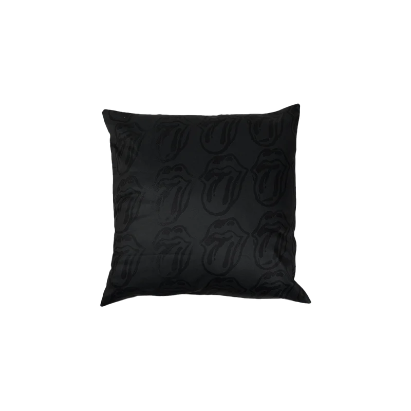 The Rolling Stones - Paint It Black Repeating Tongue Pillow