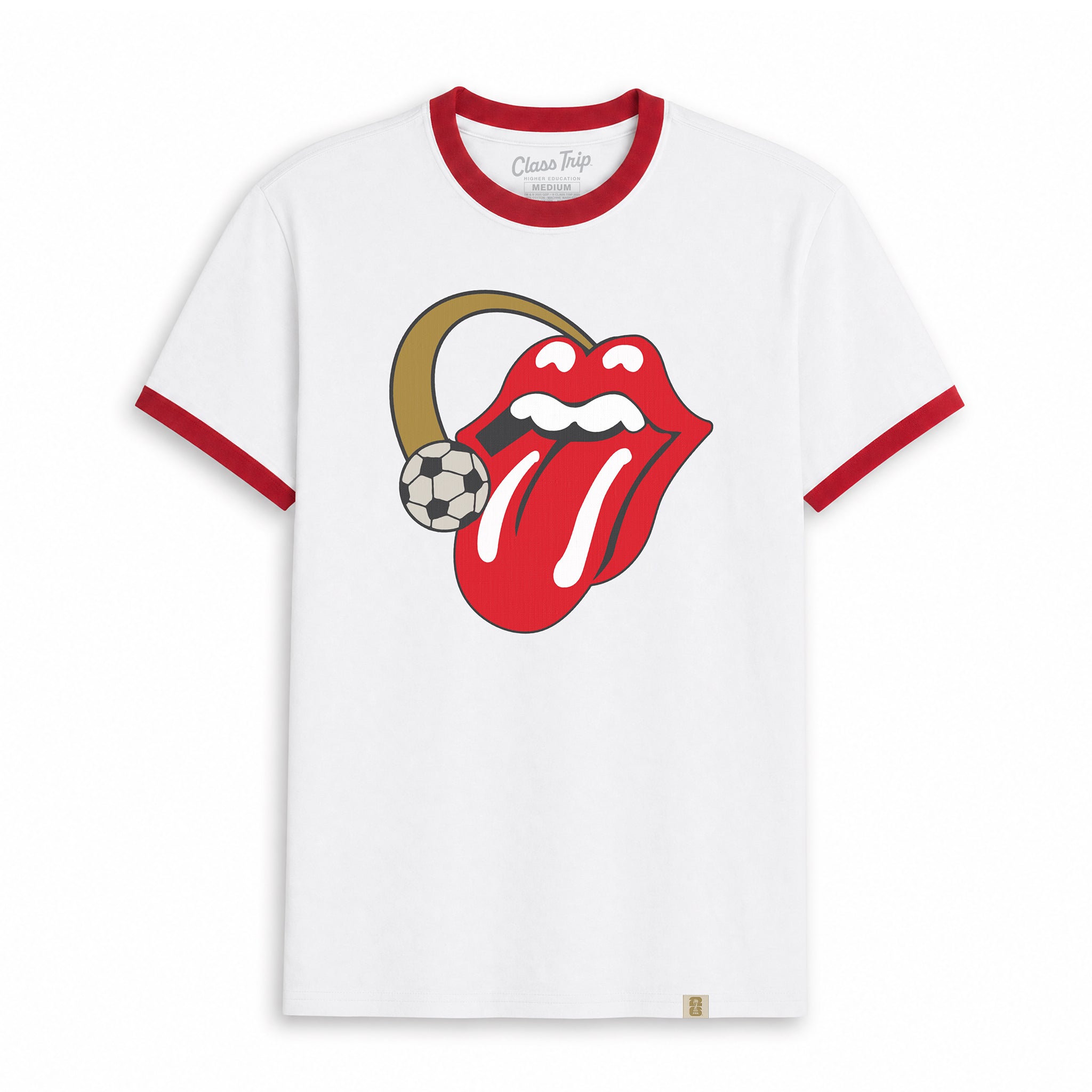 The Rolling Stones - The Rolling Stones x FIFA World Cup 2026™ Halo Lick Ringer T-Shirt