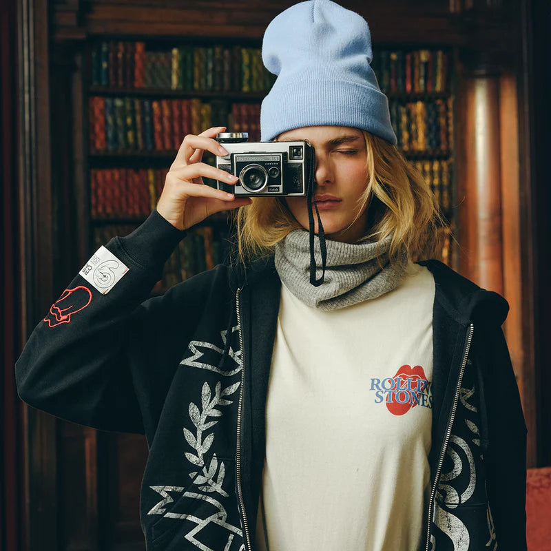 RS No. 9 - RS NO.9 CREST ZIP UP HOODIE