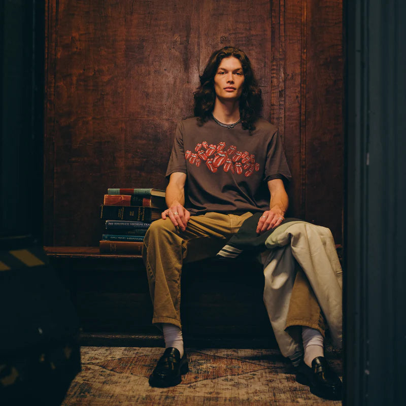 RS No. 9 - ROLLING STONES SCATTERED LICK PRINTED T-SHIRT