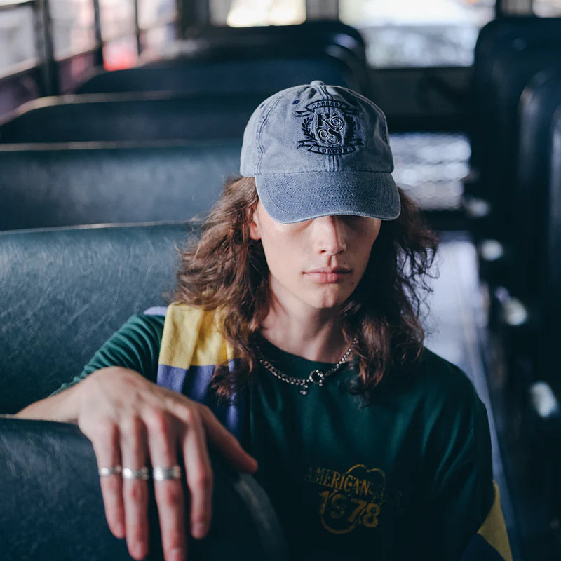 RS No. 9 - RS NO. 9 FADED BLUE CREST HAT