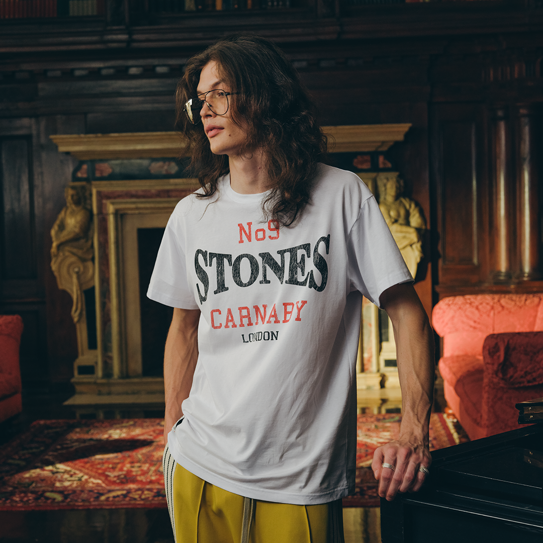 RS No. 9 - RS No. 9 White Varsity T-Shirt