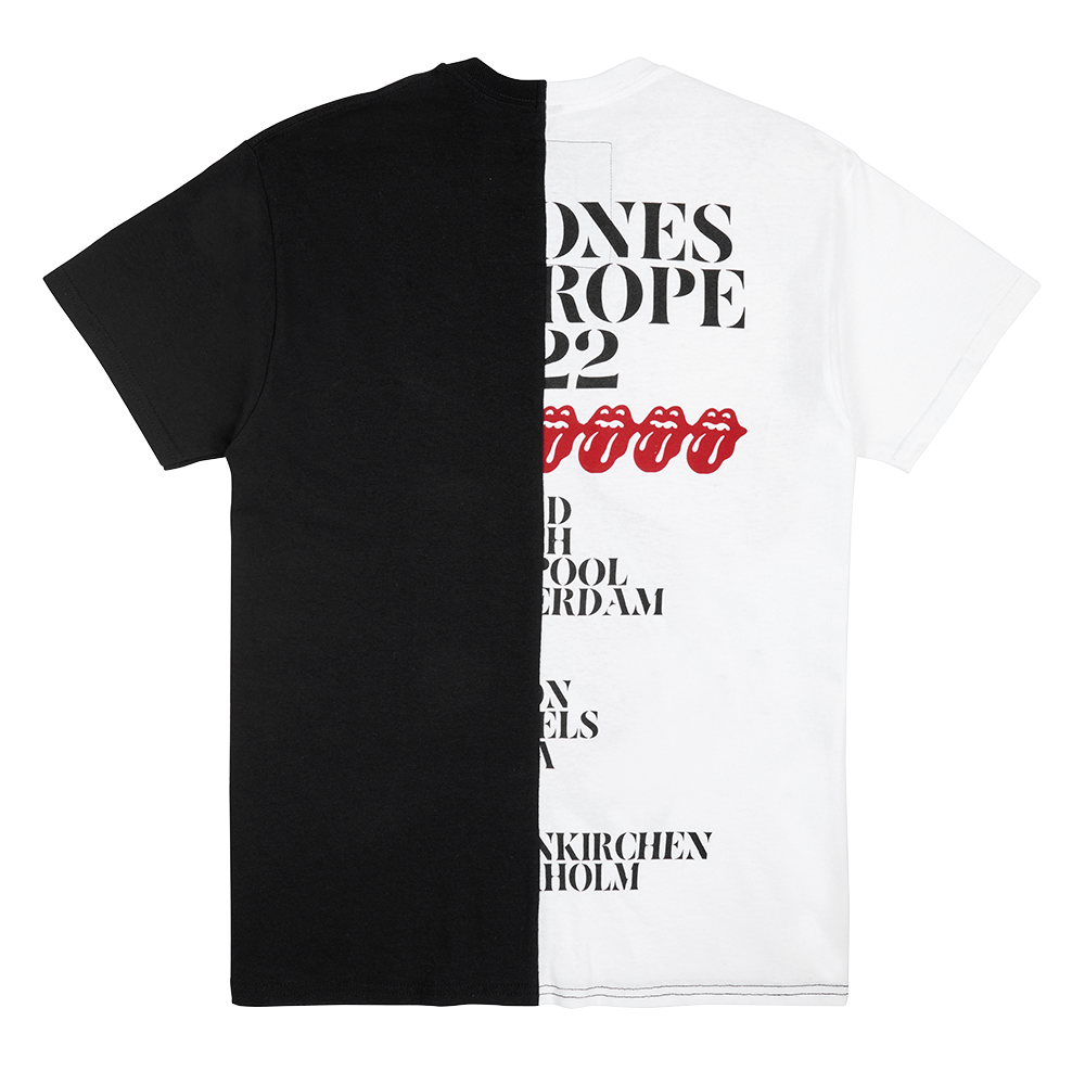 RS No. 9 - Stones:Reimagined Upcycled Tour 2 Panel T-shirt