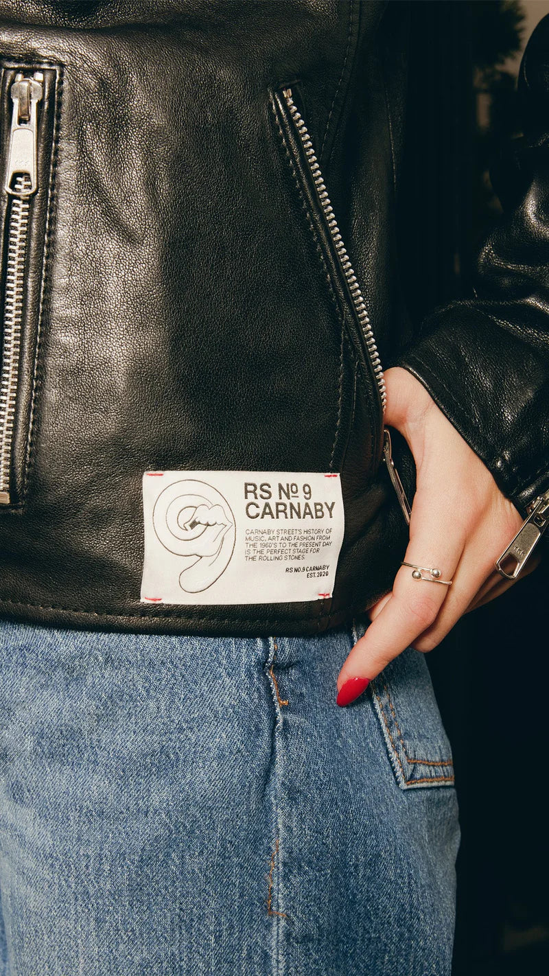 RS No. 9 - JFK Stadium Rolling Stones Leather Jacket