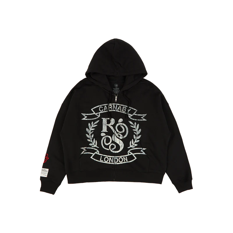 RS No. 9 - RS NO.9 CREST ZIP UP HOODIE