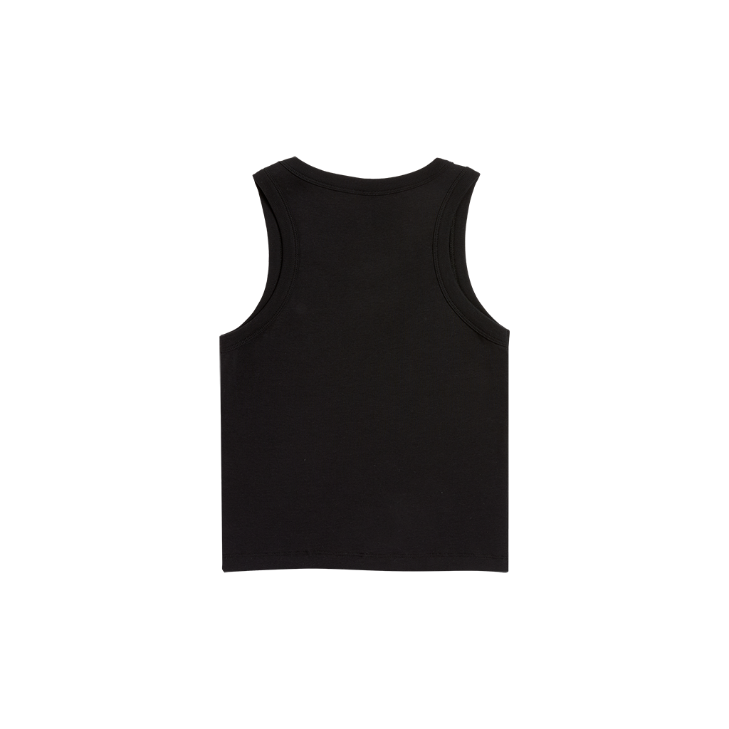RS No. 9 - Classic Racer Stones Logo Black Vest Shirt