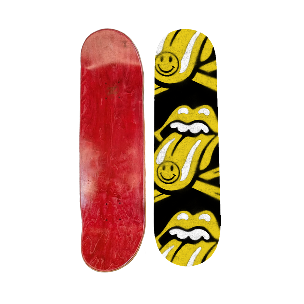 The Rolling Stones - Rolling Stones x Fatboy Slim Skate Deck
