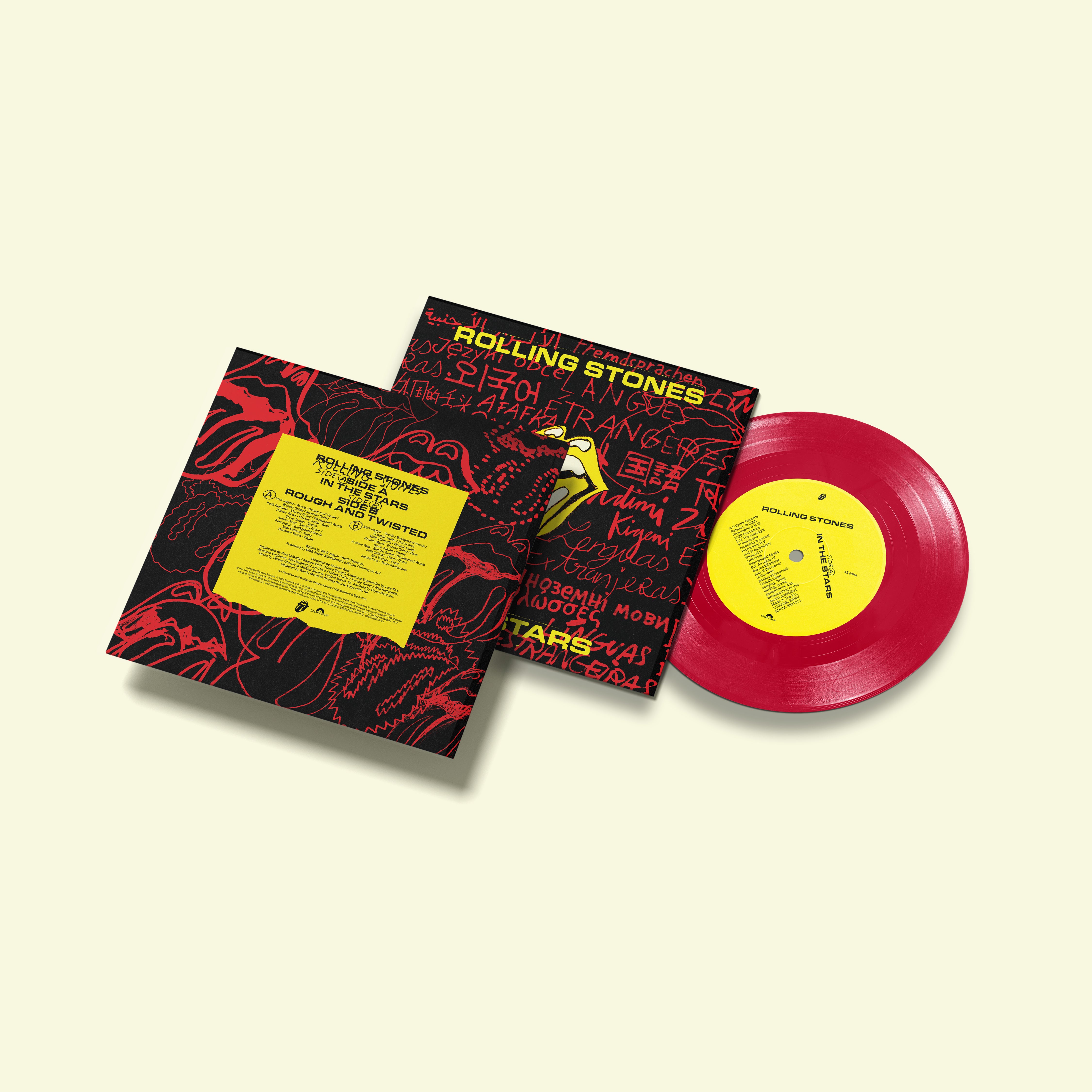 The Rolling Stones - In The Stars 7" Single