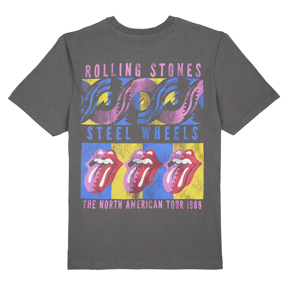 The Rolling Stones - STEEL WHEELS NORTH AMERICAN TOUR 1989 T-SHIRT III