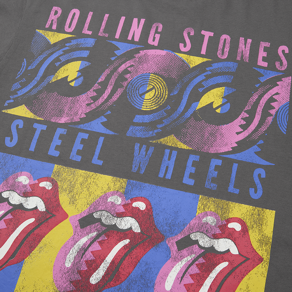 The Rolling Stones - STEEL WHEELS NORTH AMERICAN TOUR 1989 T-SHIRT III