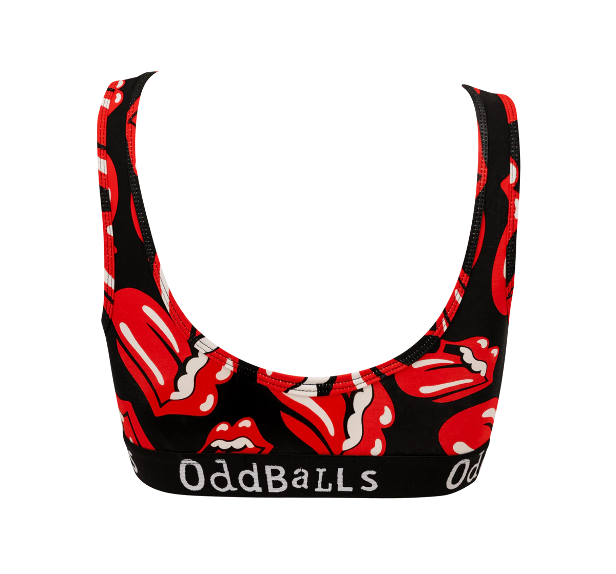 The Rolling Stones - Rolling Stones Tongue - Ladies Bralette