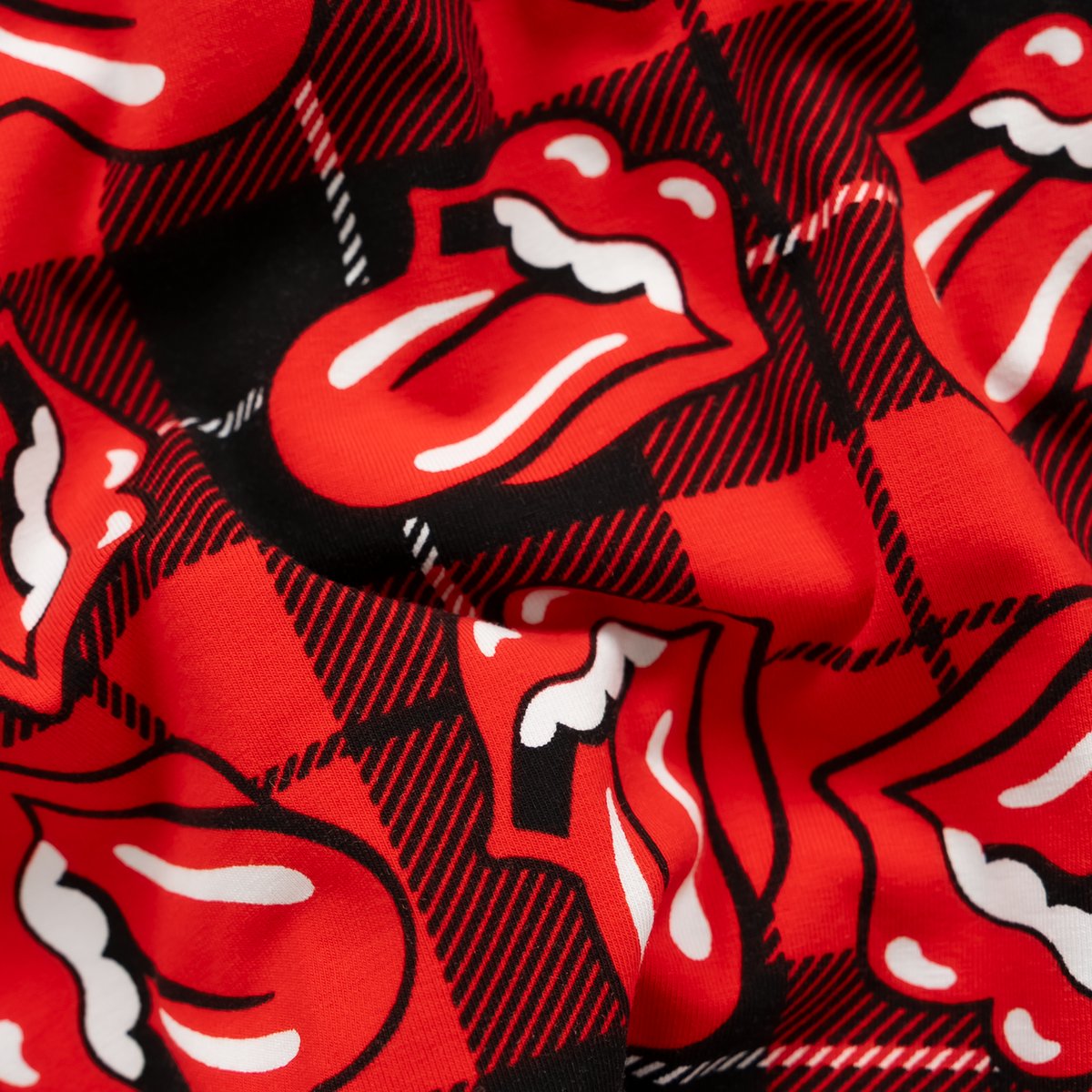 The Rolling Stones - The Rolling Stones x OddBalls Tartan Ladies Thong
