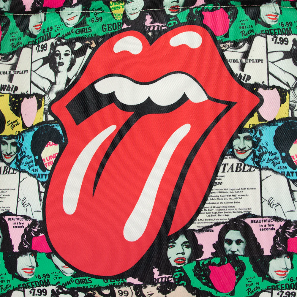 The Rolling Stones - Some Girls Cartoon Collage Tote