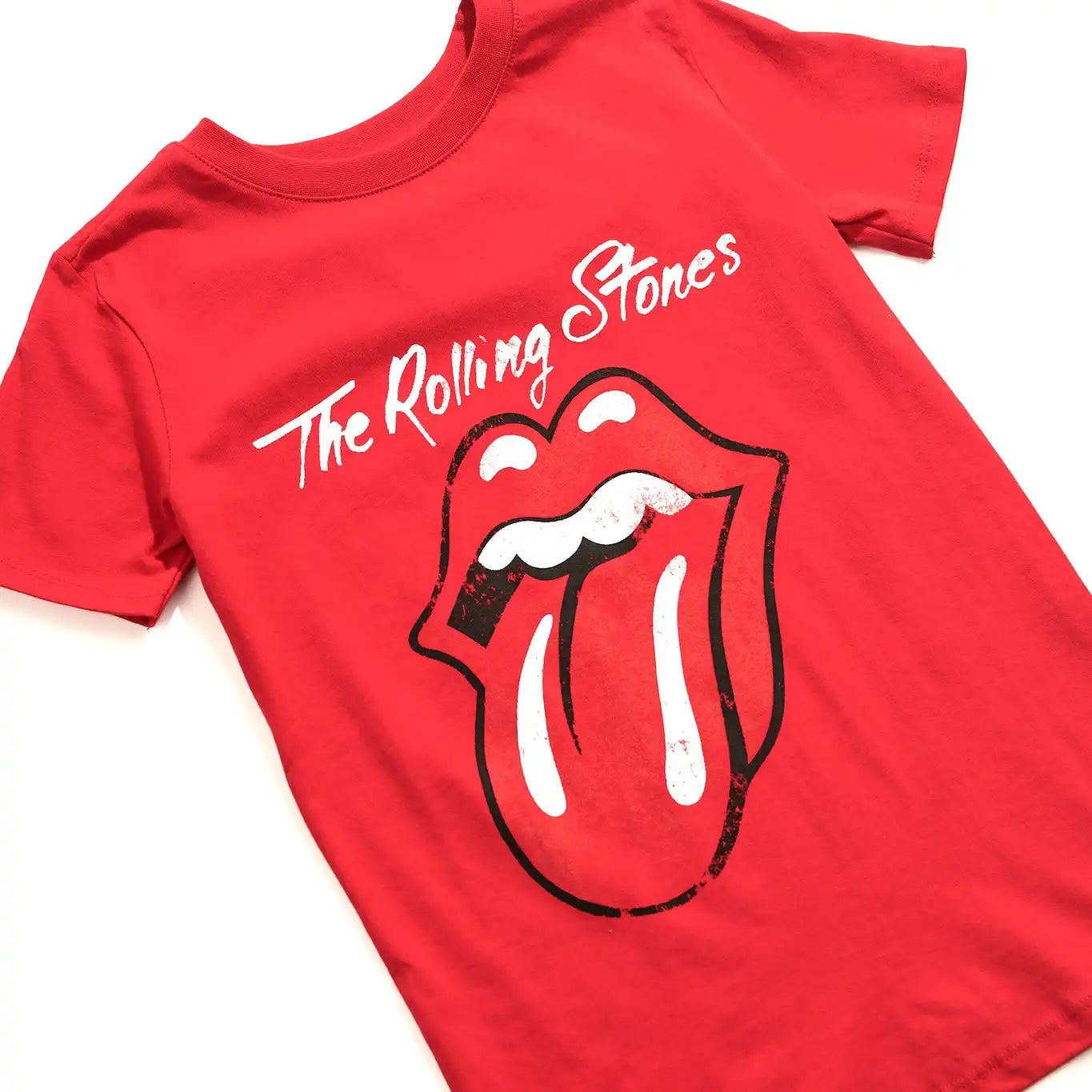 The Rolling Stones - Stones Red Kids Classic Tongue T-Shirt II