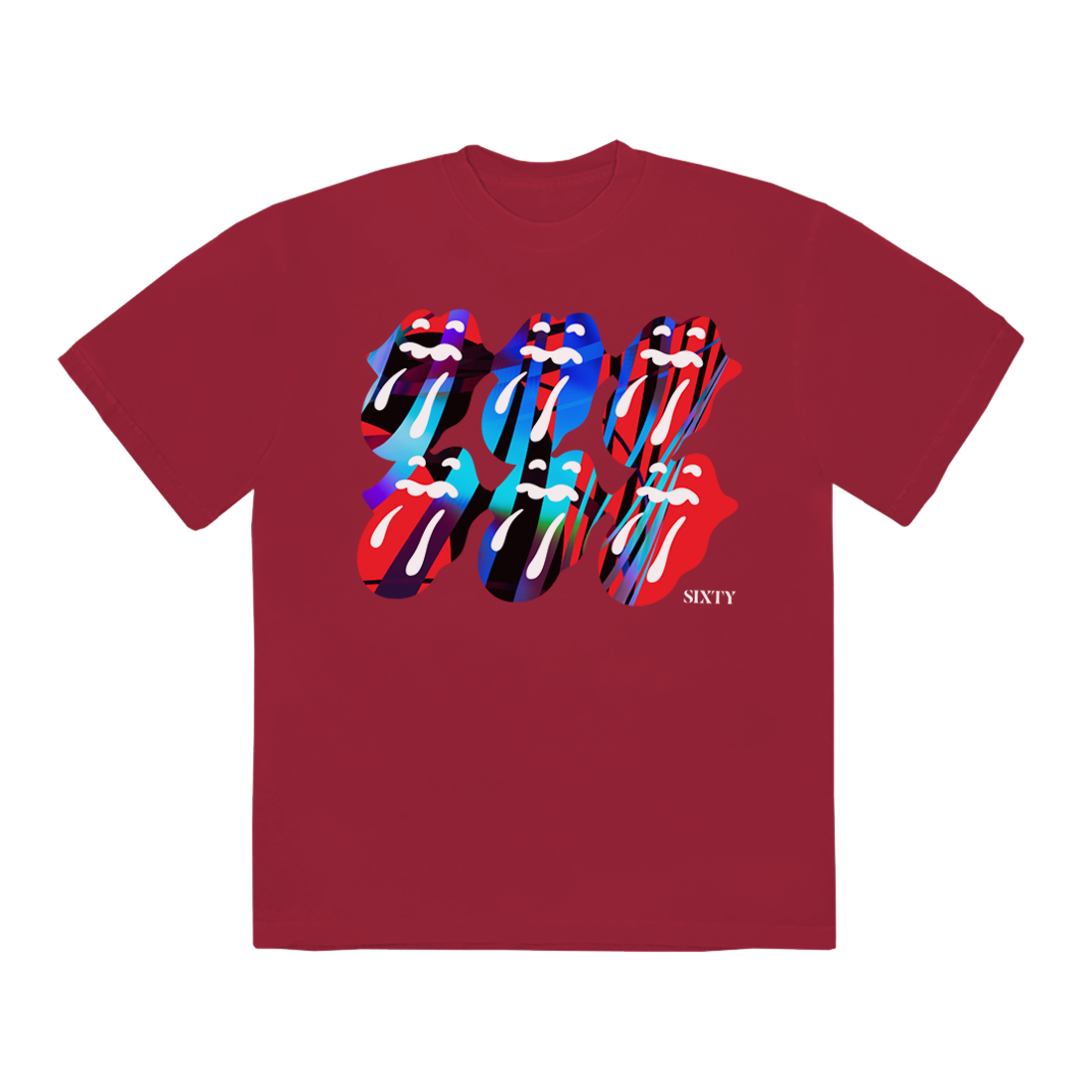 The Rolling Stones - Sixty Tongue Red T-Shirt