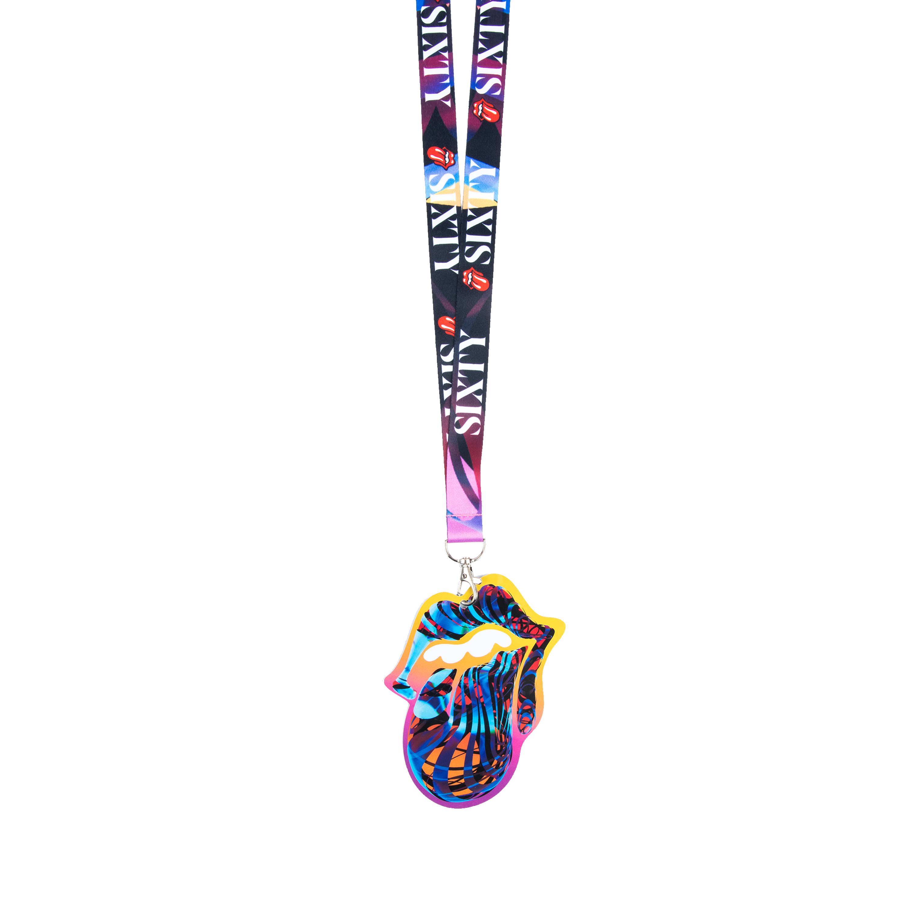 The Rolling Stones - Sixty Cyberdelic Lanyard