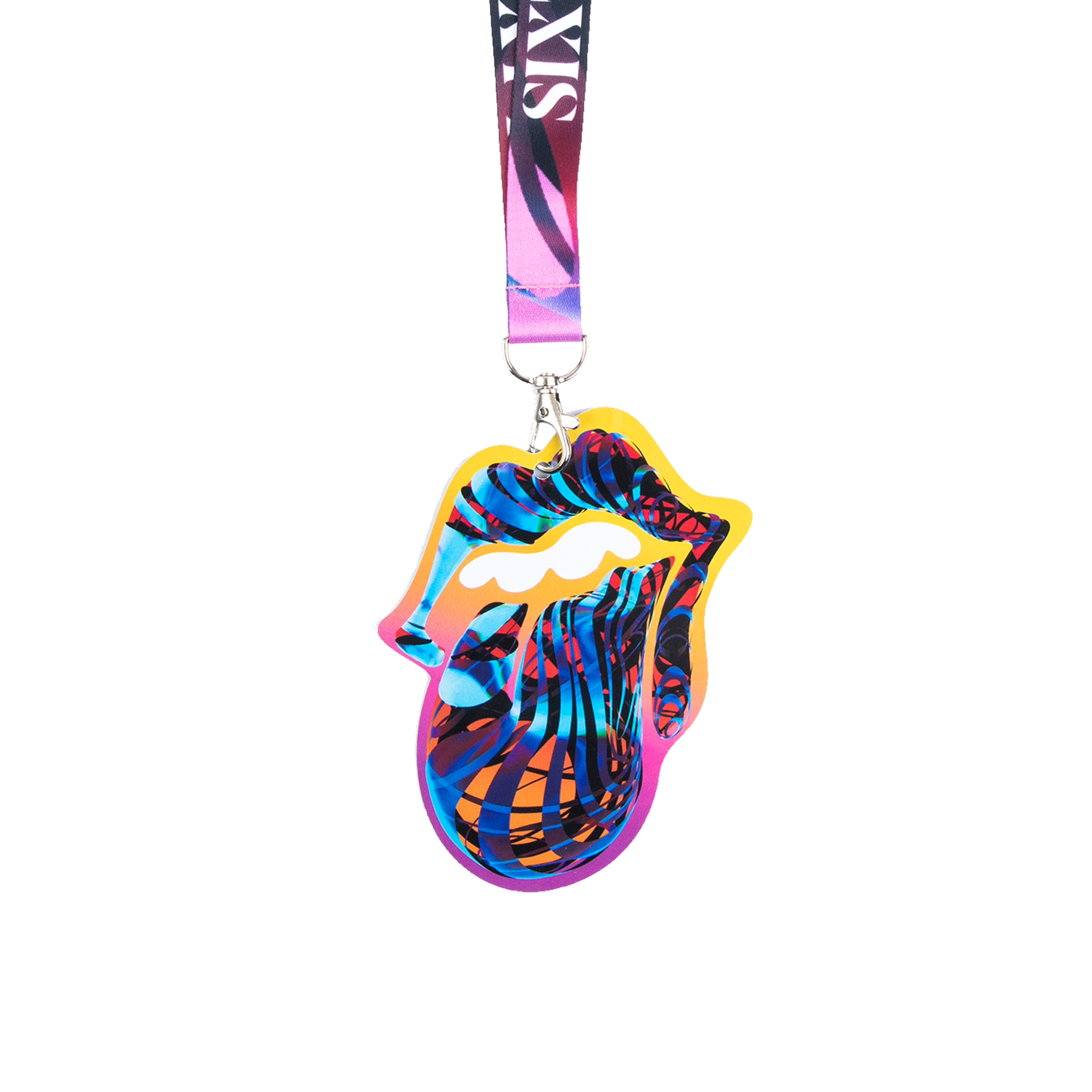 The Rolling Stones - Sixty Cyberdelic Lanyard