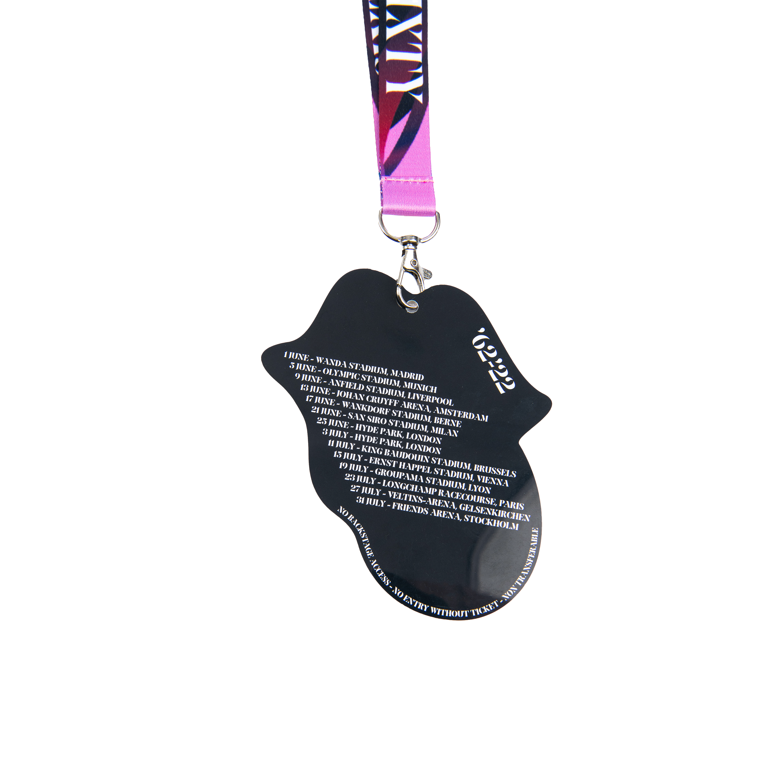 The Rolling Stones - Sixty Cyberdelic Lanyard