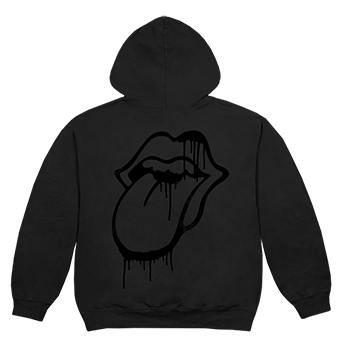 The Rolling Stones - Black on Black Hoodie